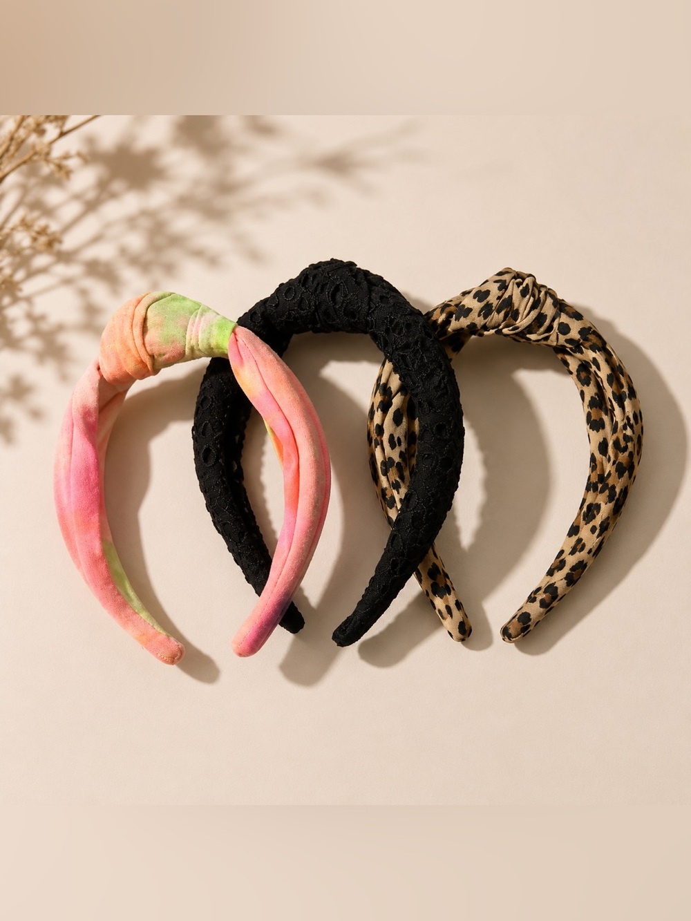 Bundle of Three J. Crew Central Top Knot Fashion Headbands